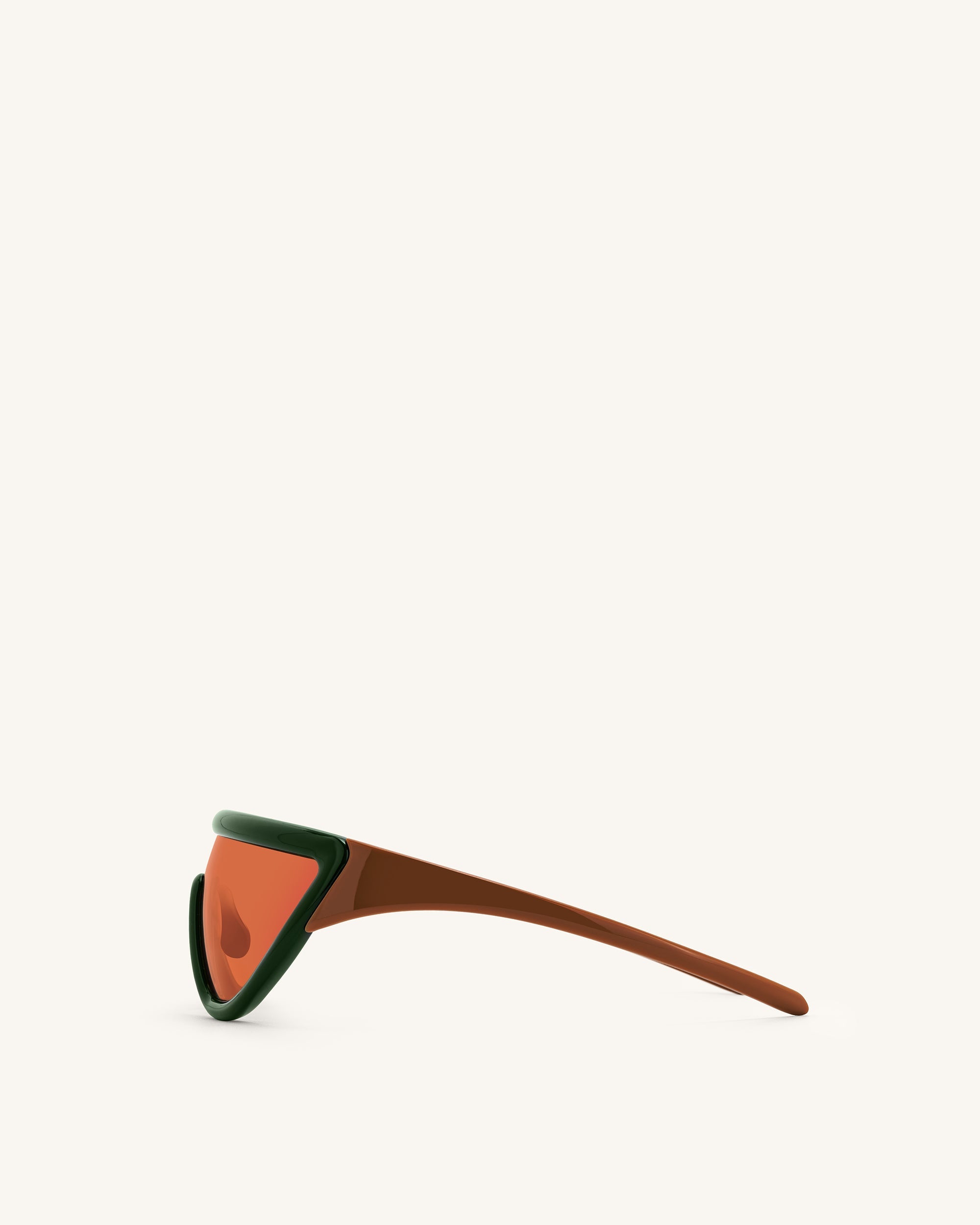 Angelica D Frame Sunglasses - Green - Image 4