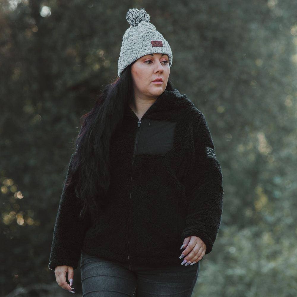 Women's Standard Issue Sherpa Fleece - Black - Image 3