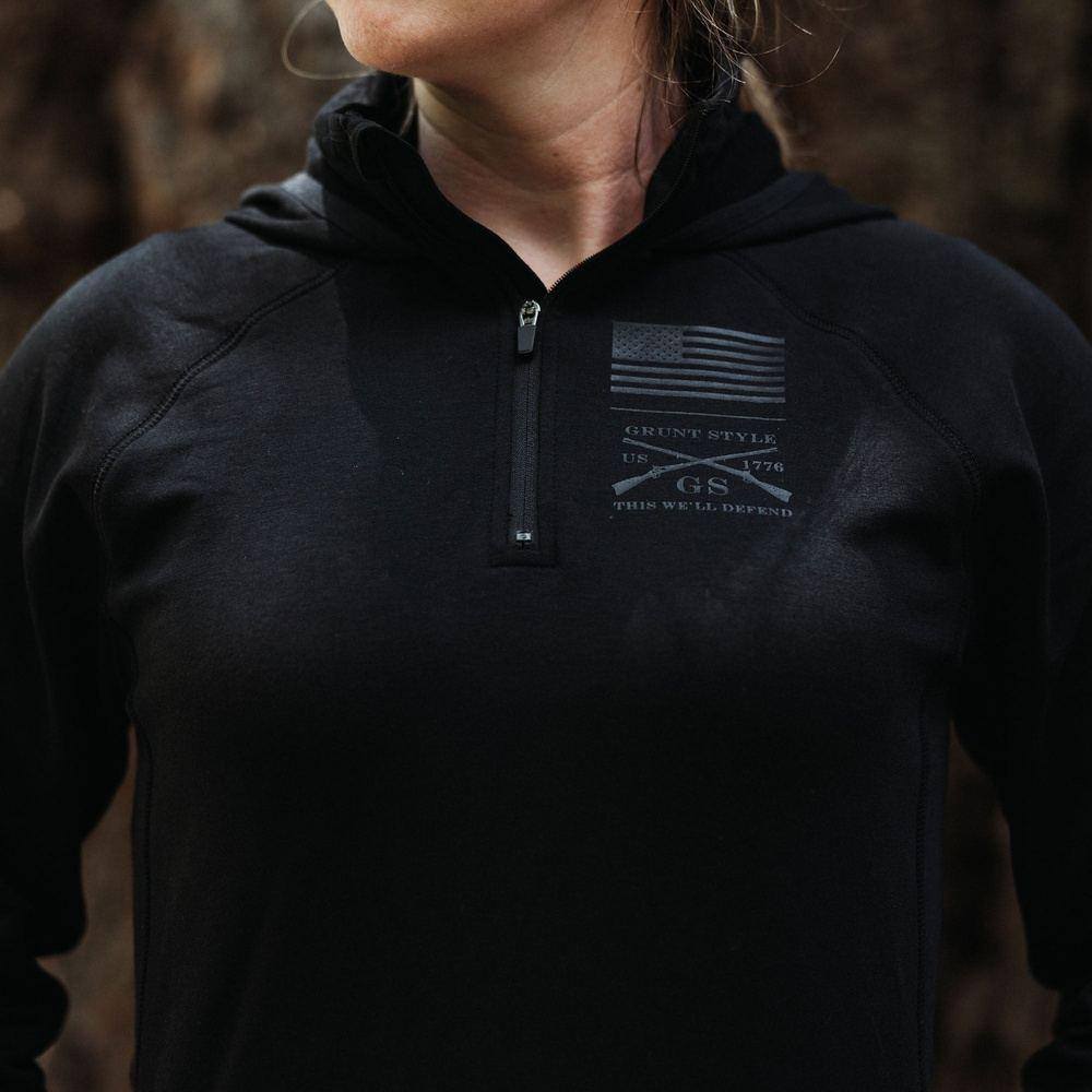 Women's Firewatch Hoodie - Black - Image 2