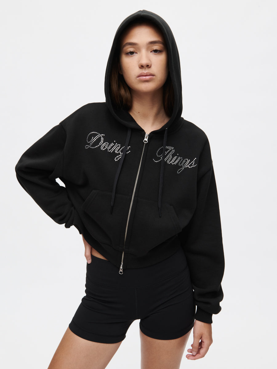 The Diamanté Doing Things Hoodie - Image 3