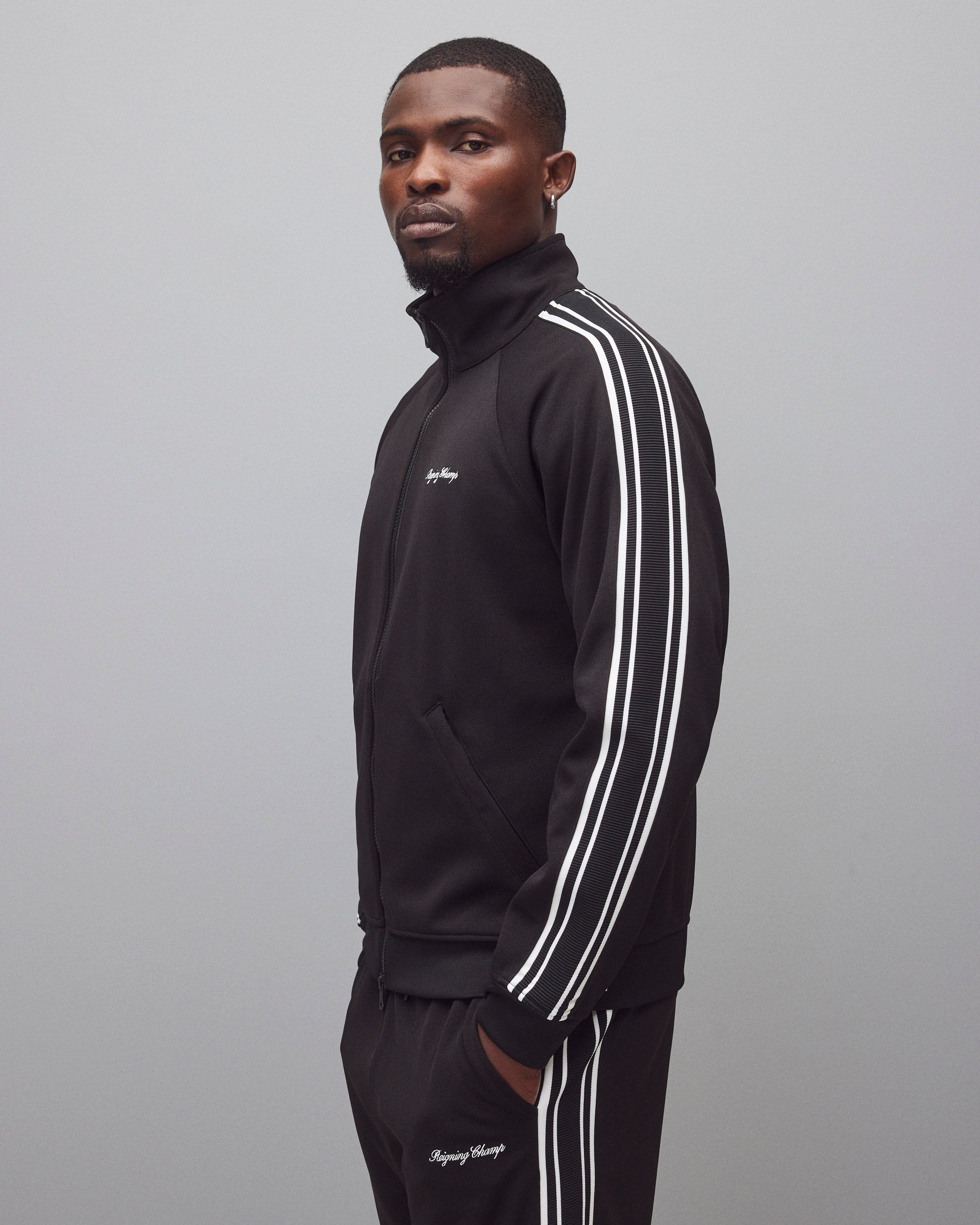 Poly Pique Campo Standard Track Jacket - Image 2