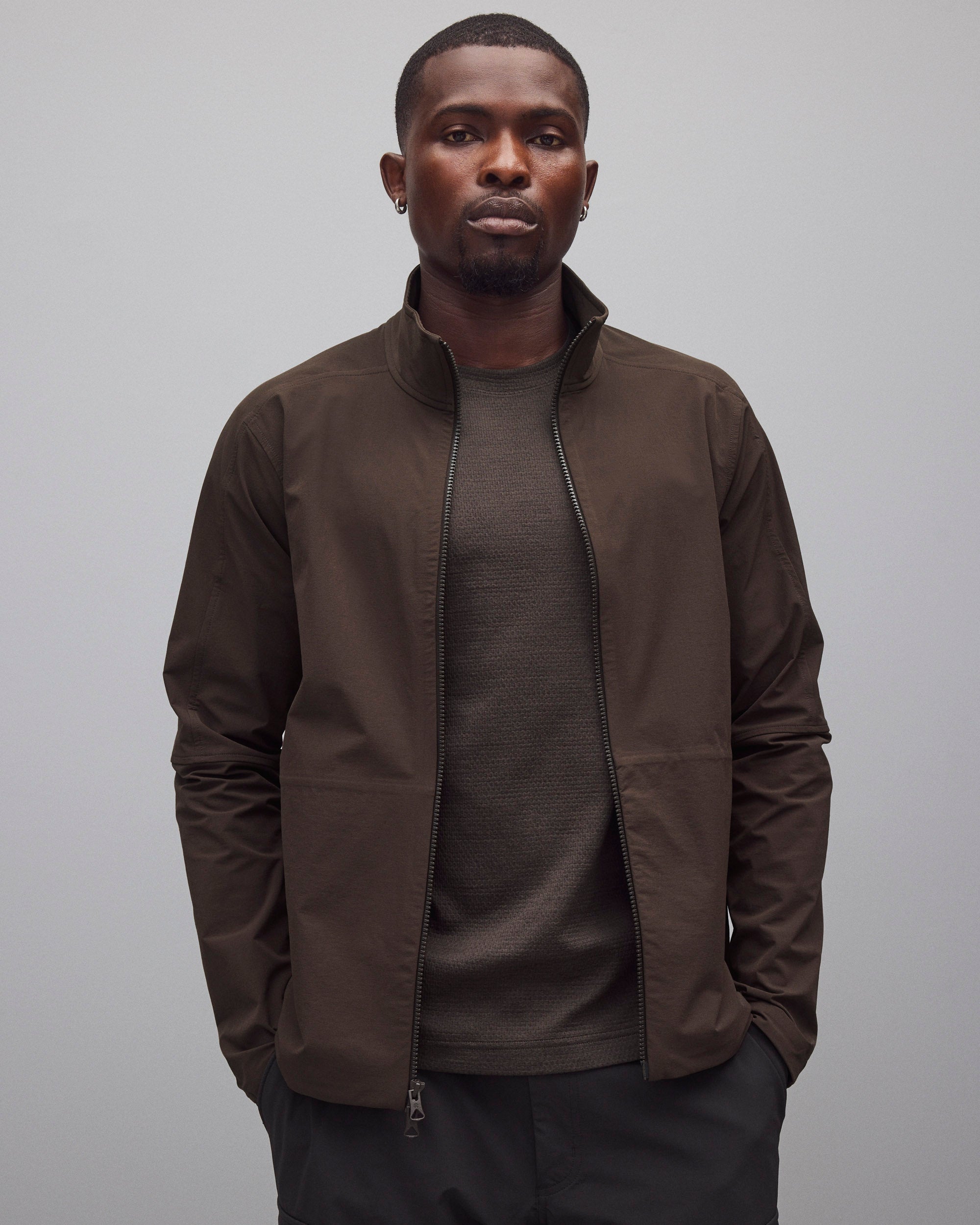Nylon Oxford Team Jacket - Image 2