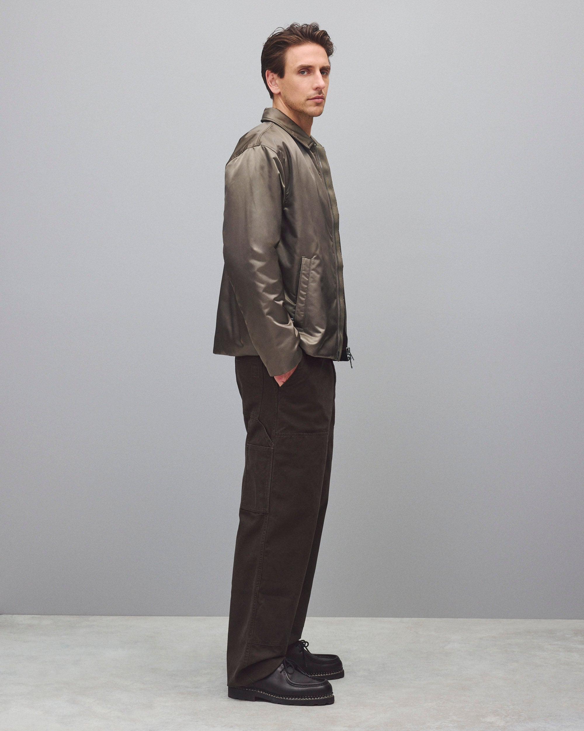 Nylon Twill Deck Jacket - Image 4