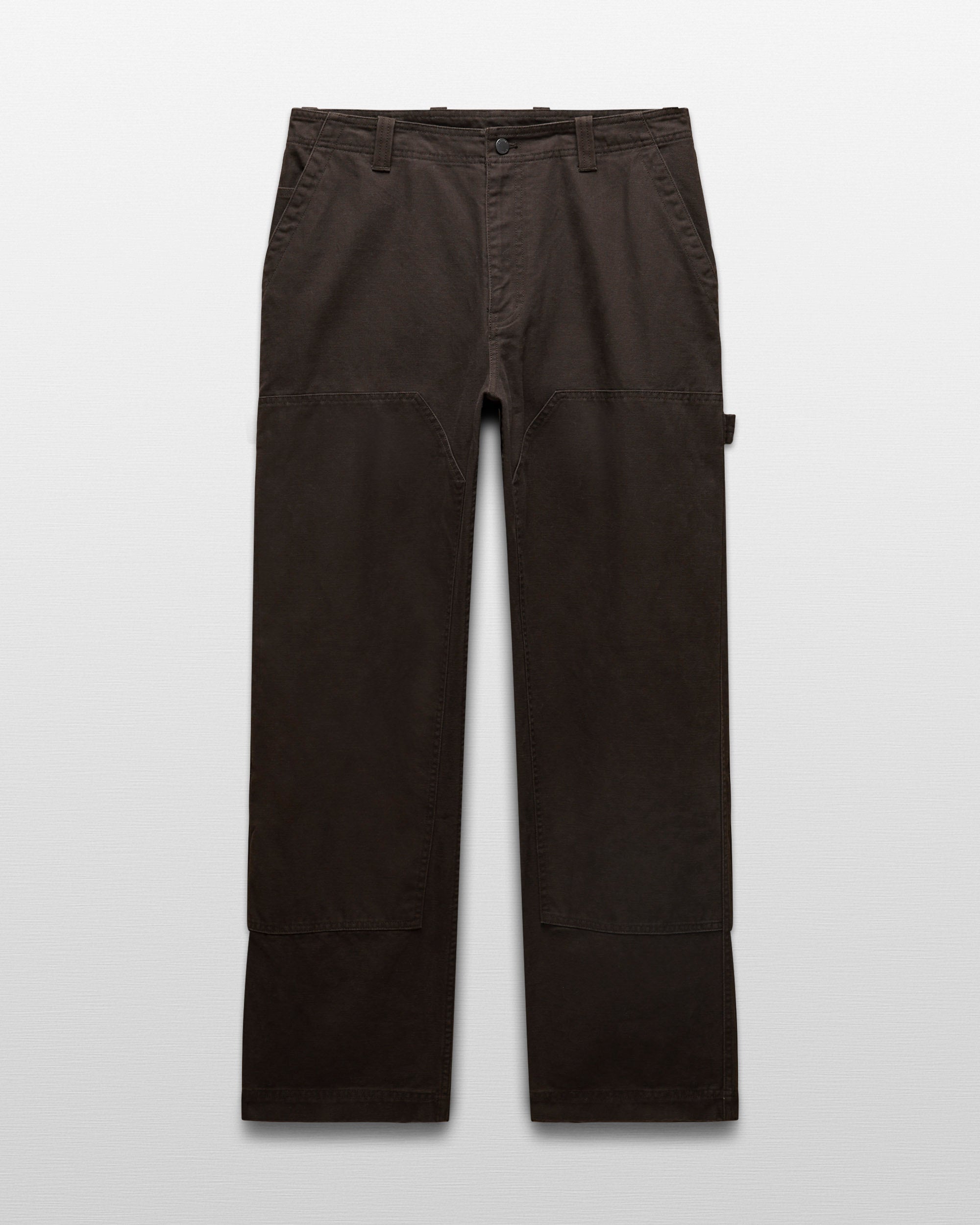 Cotton Canvas Relaxed Double Knee Pant - Image 7