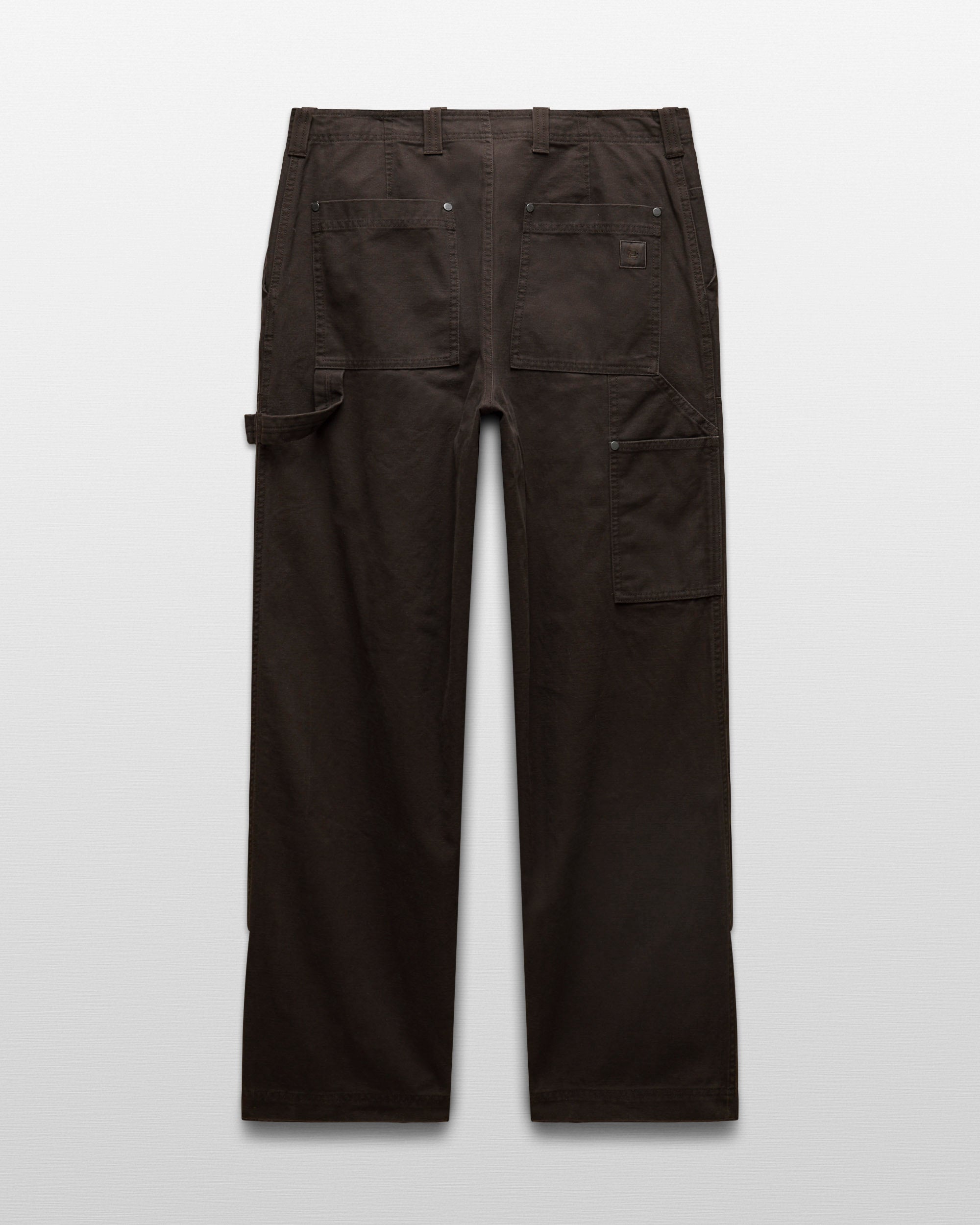 Cotton Canvas Relaxed Double Knee Pant - Image 8