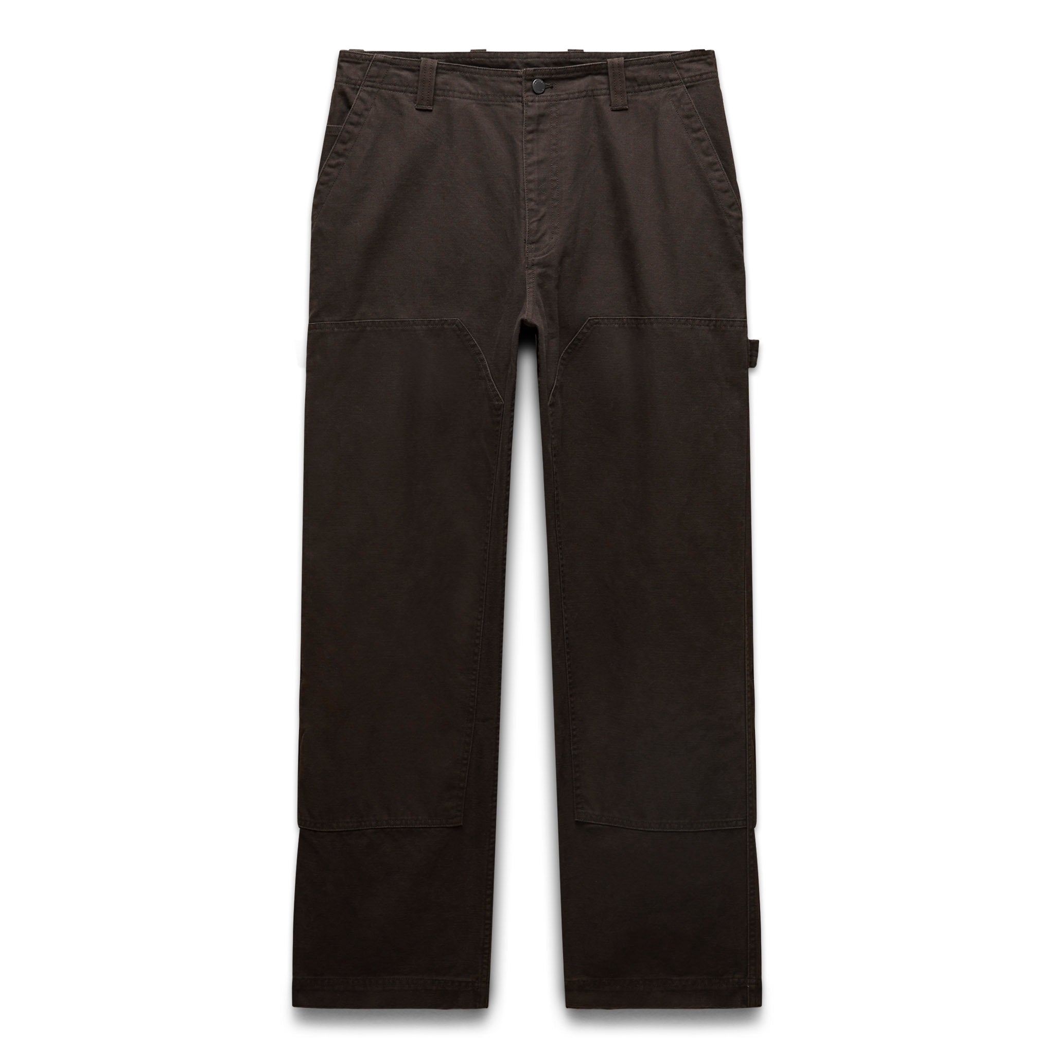 Cotton Canvas Relaxed Double Knee Pant