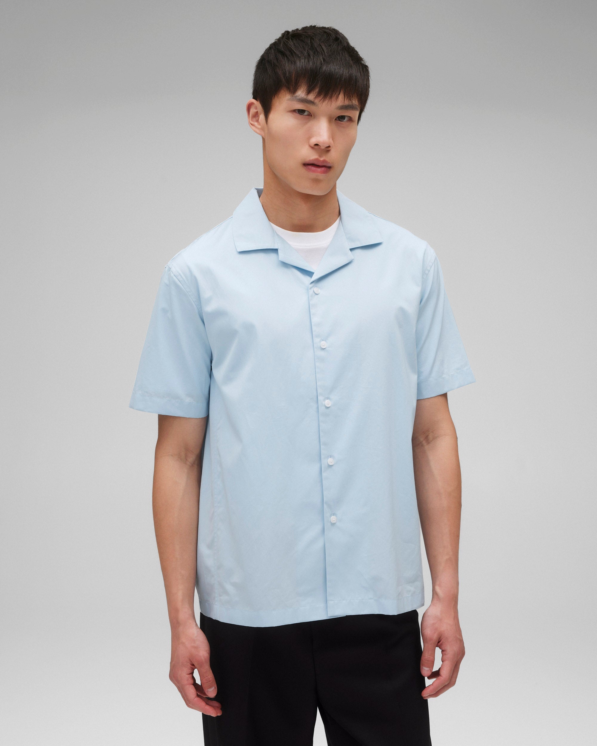 Cotton Poplin Palermo Relaxed Camp Shirt - Image 2