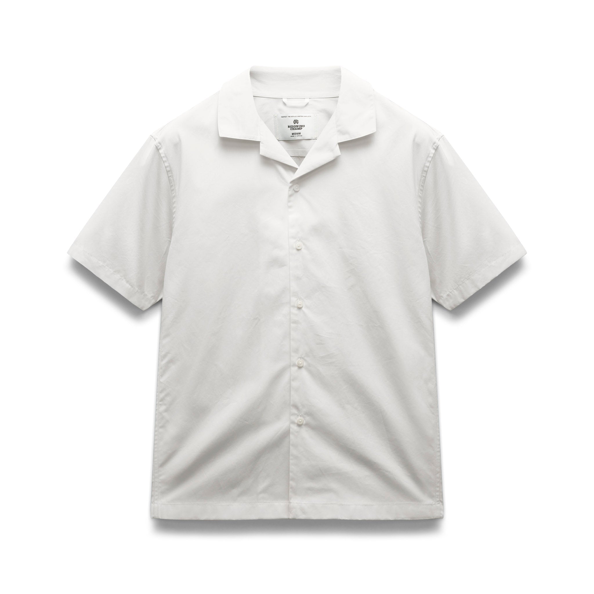 Cotton Poplin Palermo Relaxed Camp Shirt