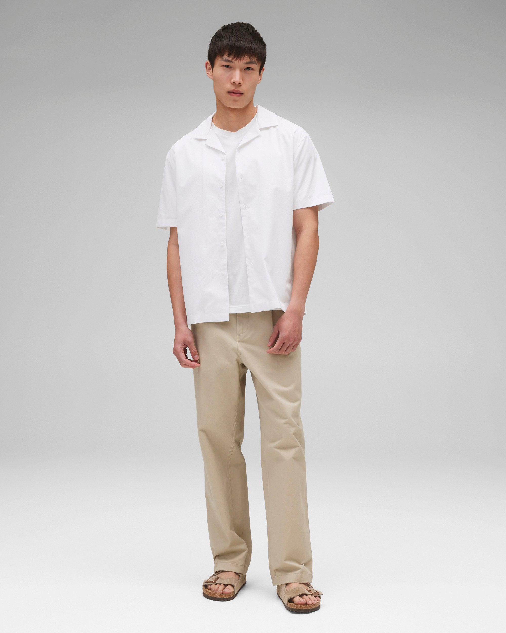 Cotton Poplin Palermo Relaxed Camp Shirt - Image 3