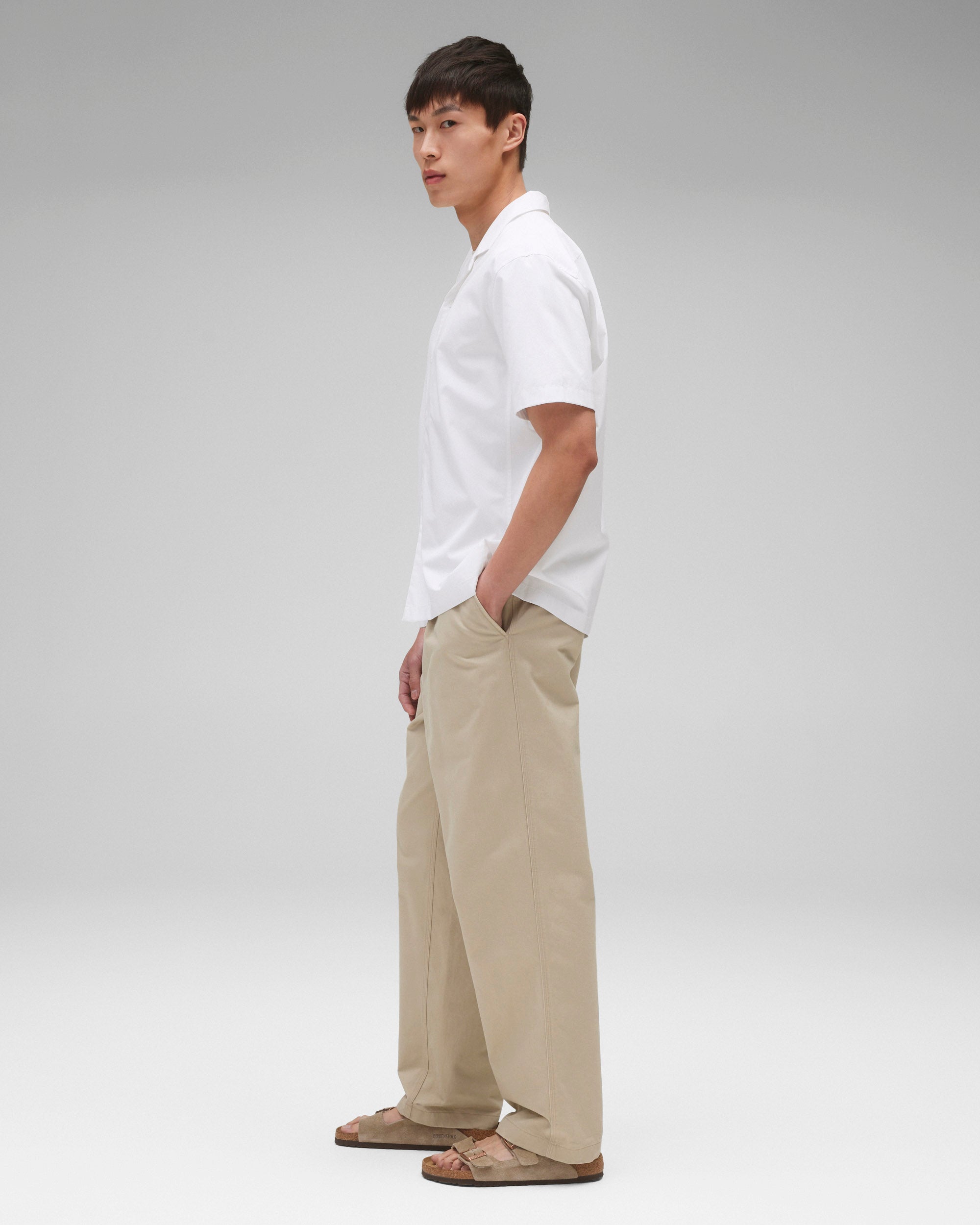 Cotton Poplin Palermo Relaxed Camp Shirt - Image 4