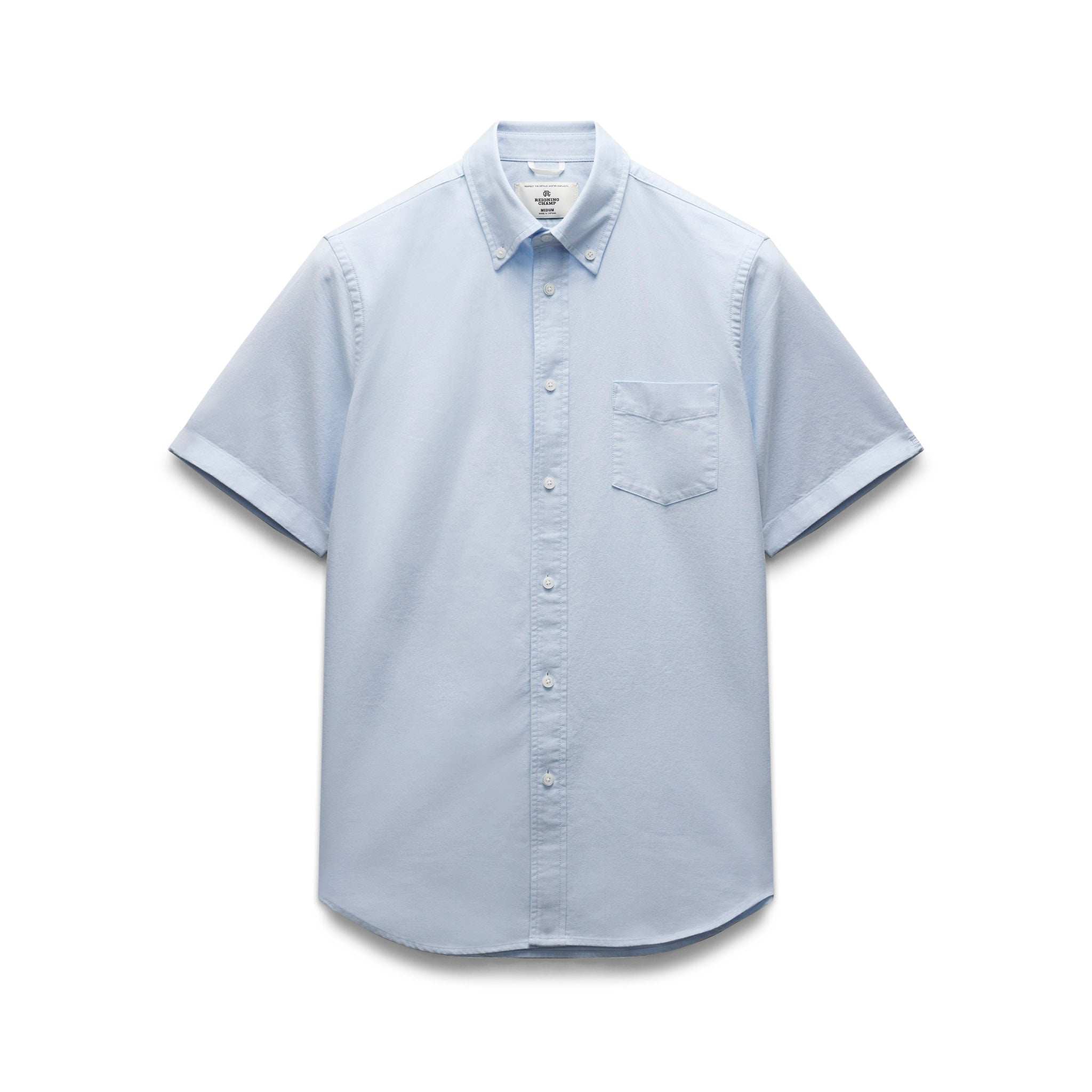 Cotton Oxford Prep Standard Short Sleeve Shirt