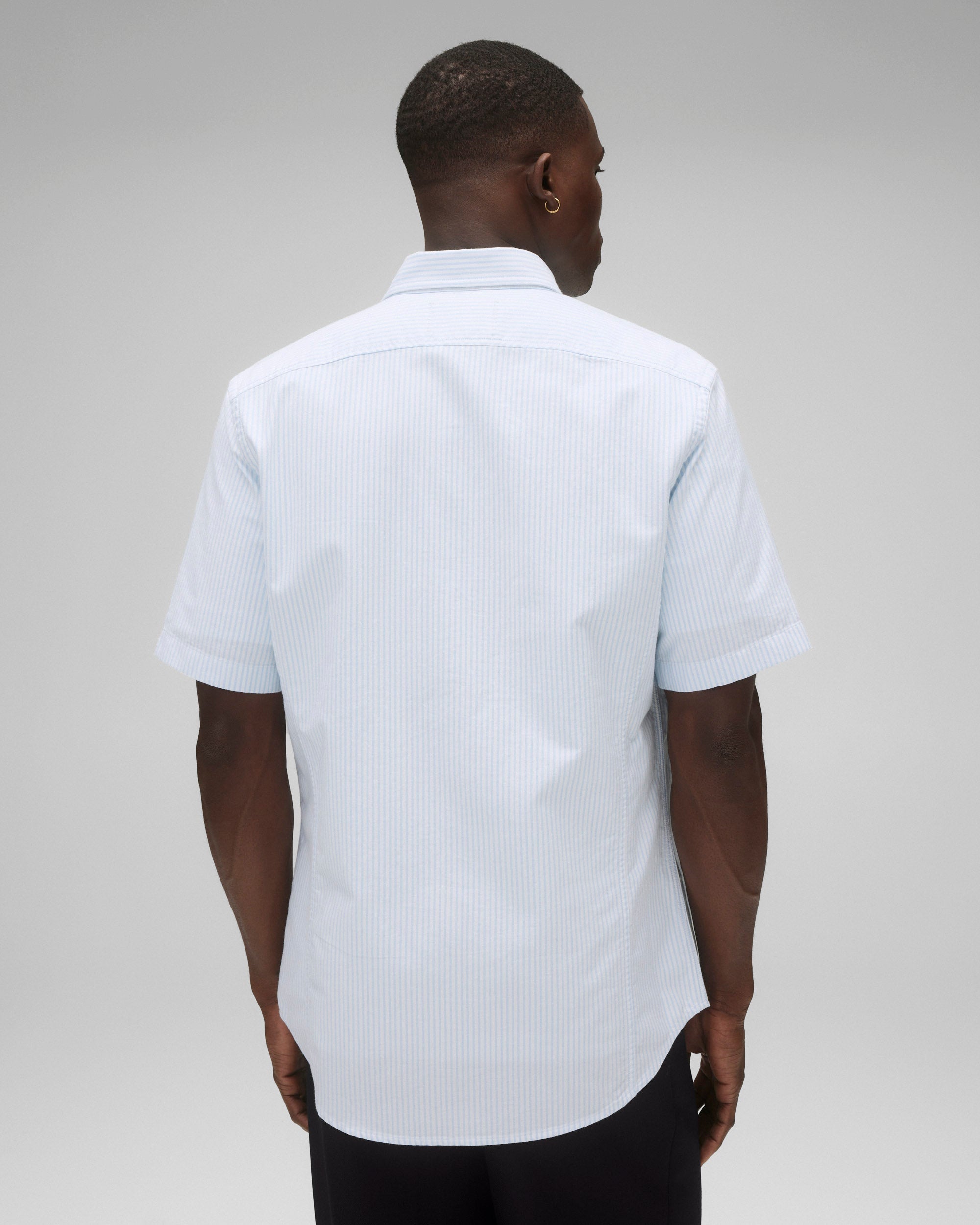 Cotton Oxford Prep Standard Short Sleeve Shirt - Image 5
