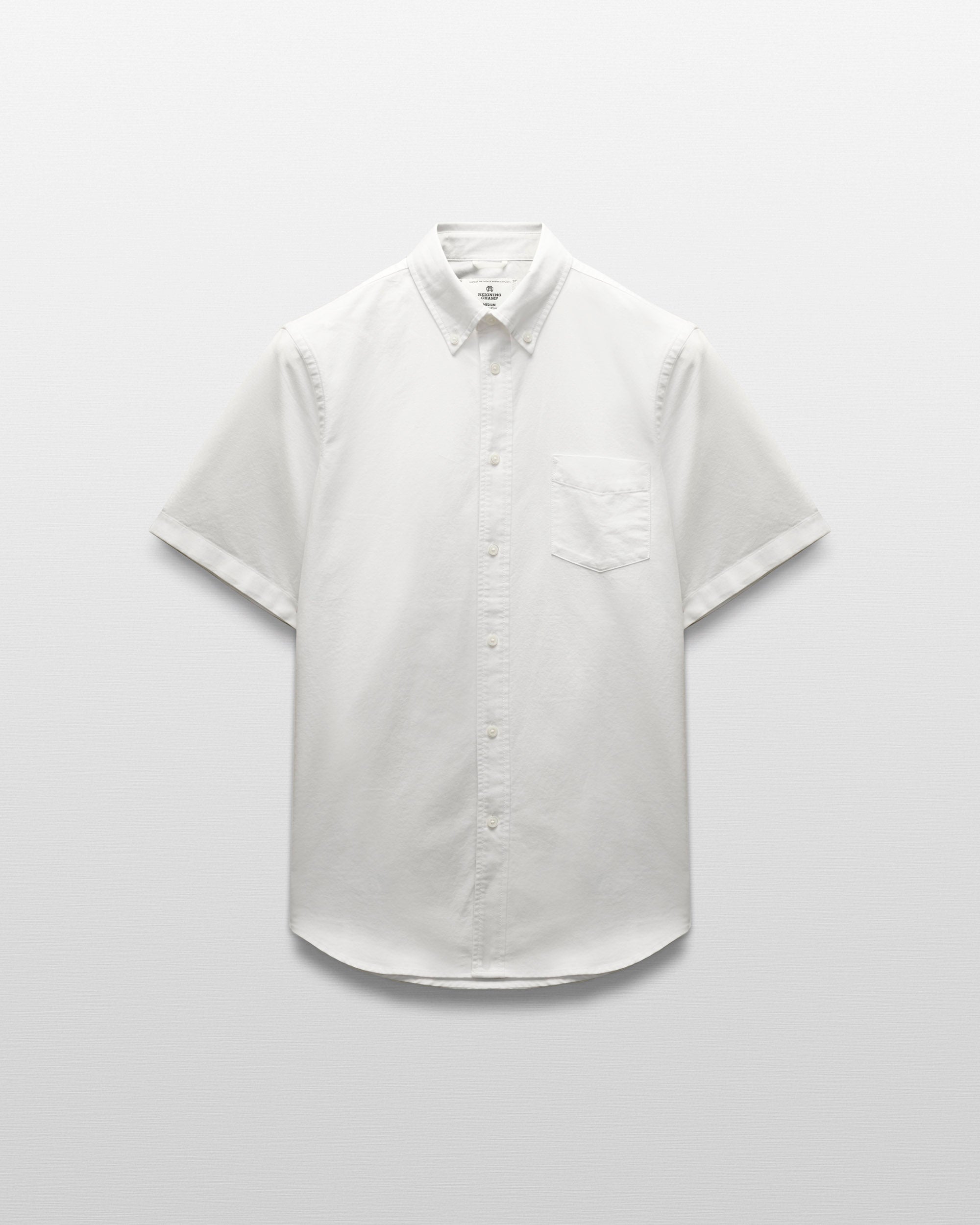 Cotton Oxford Prep Standard Short Sleeve Shirt - Image 8