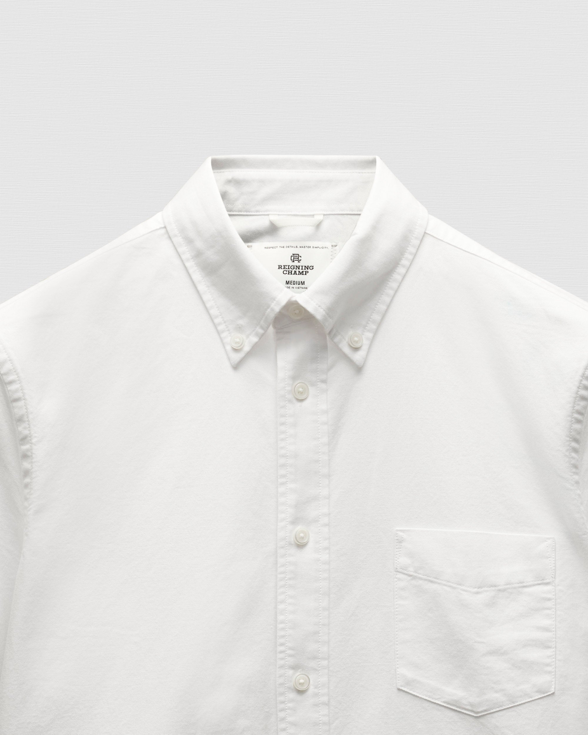 Cotton Oxford Prep Standard Short Sleeve Shirt - Image 9
