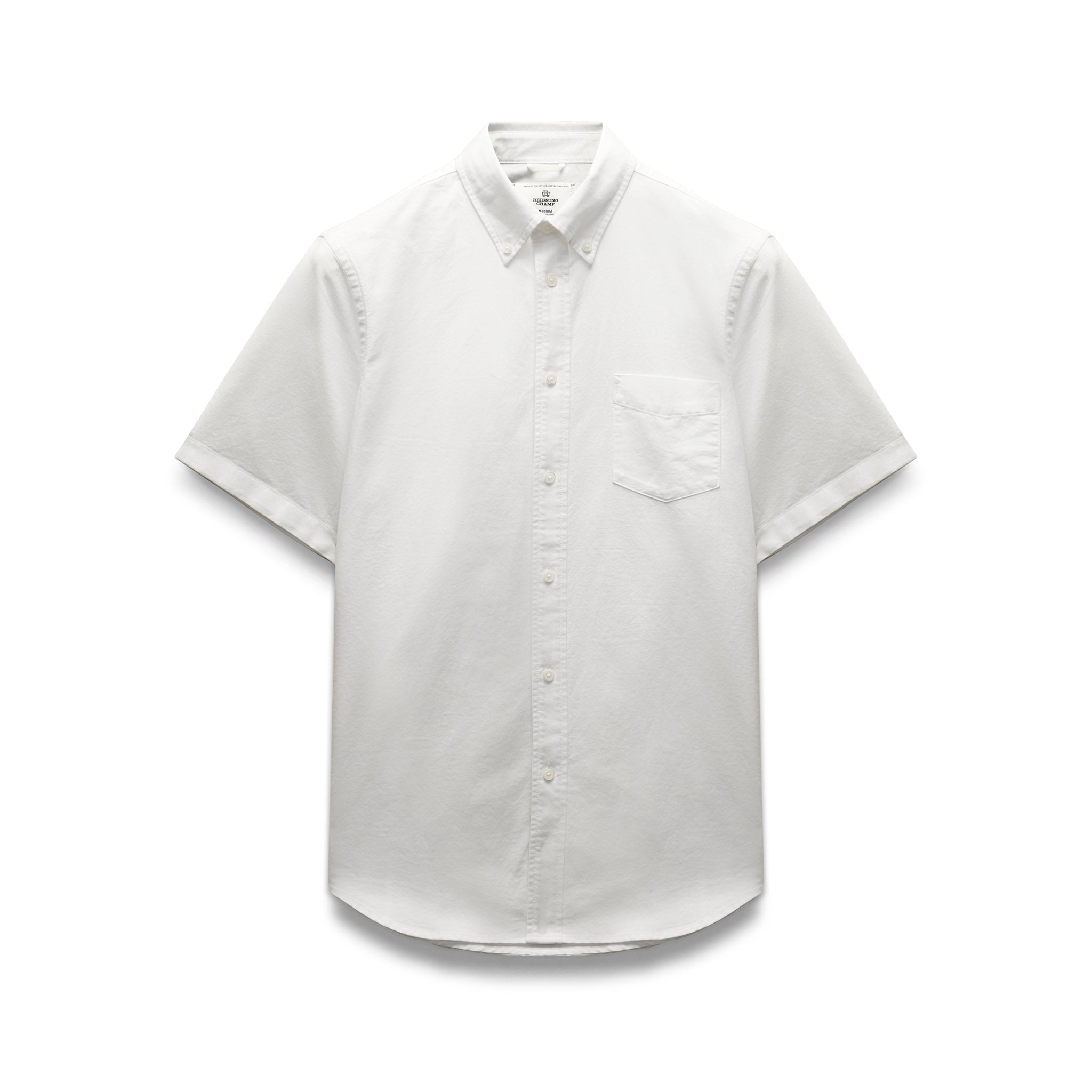 Cotton Oxford Prep Standard Short Sleeve Shirt