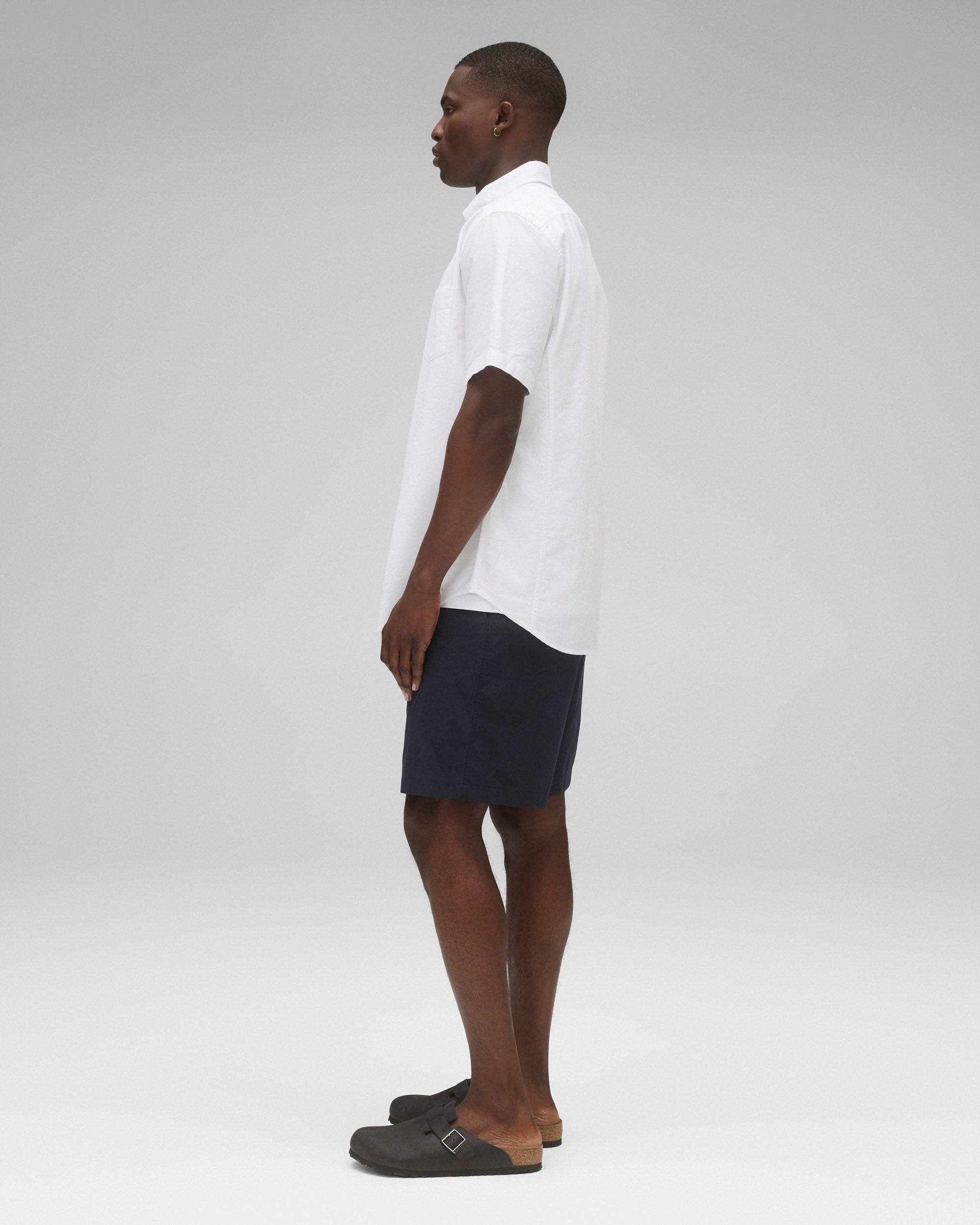Cotton Oxford Prep Standard Short Sleeve Shirt - Image 4