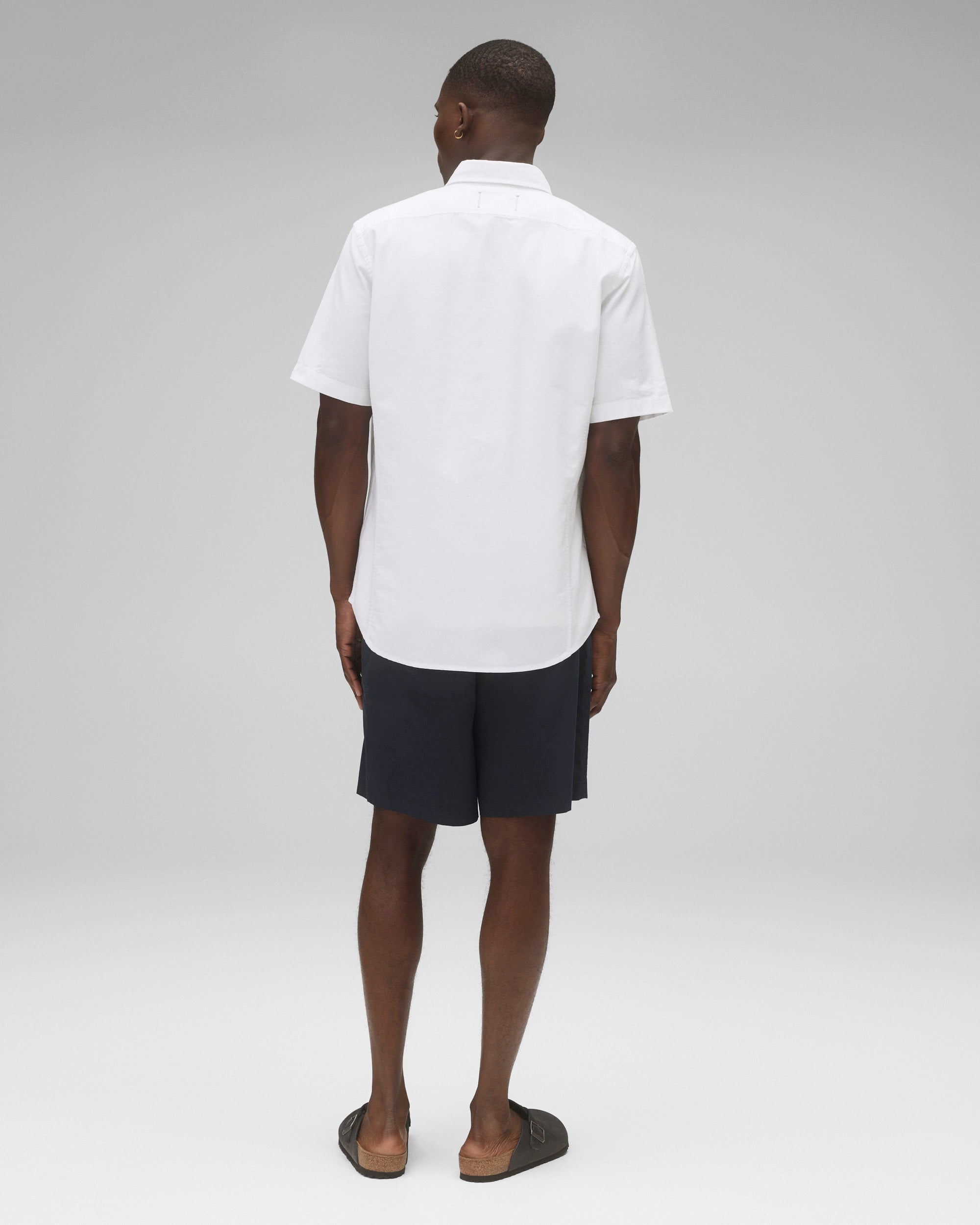 Cotton Oxford Prep Standard Short Sleeve Shirt - Image 5
