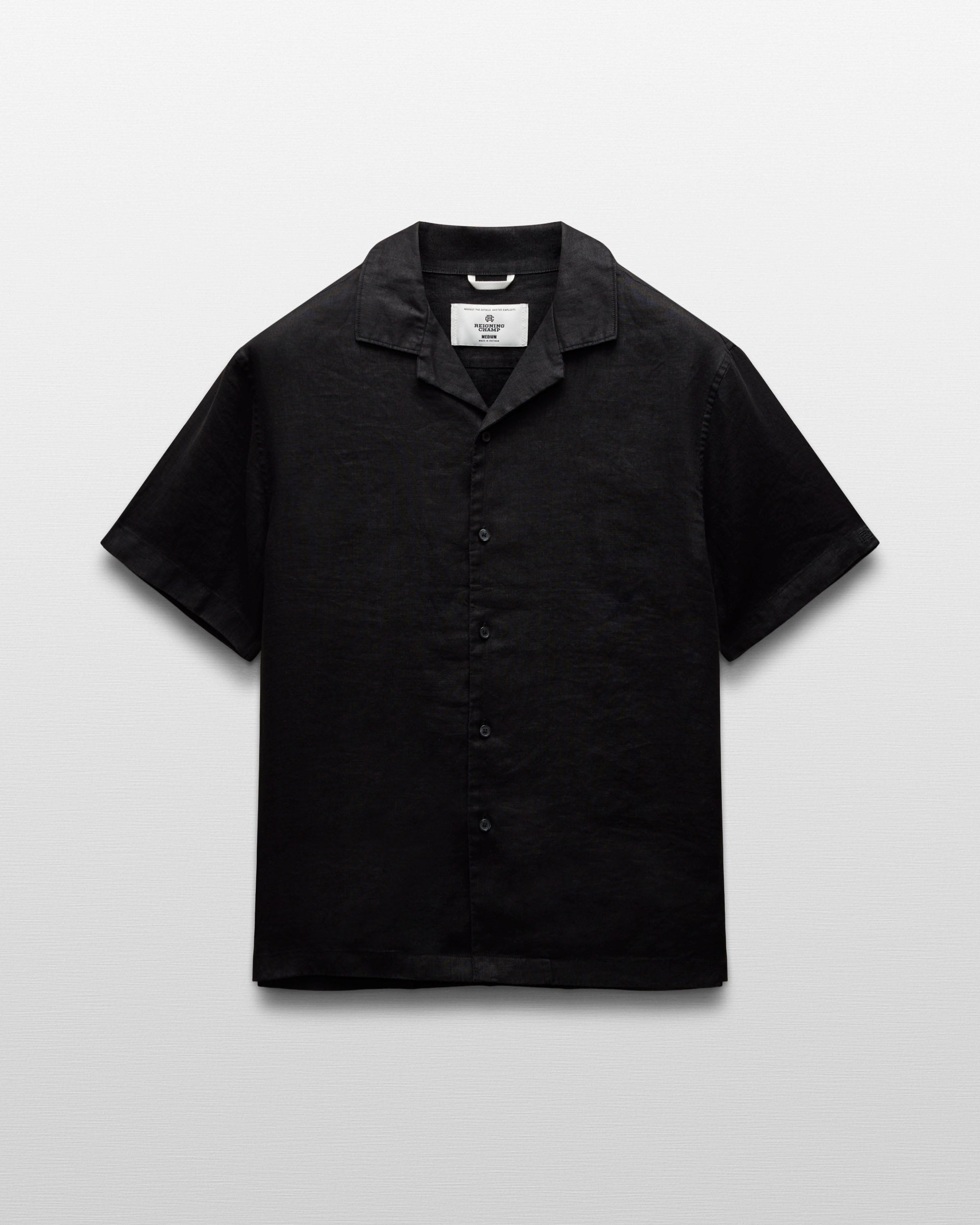 Linen Retreat Relaxed Camp Shirt - Image 7