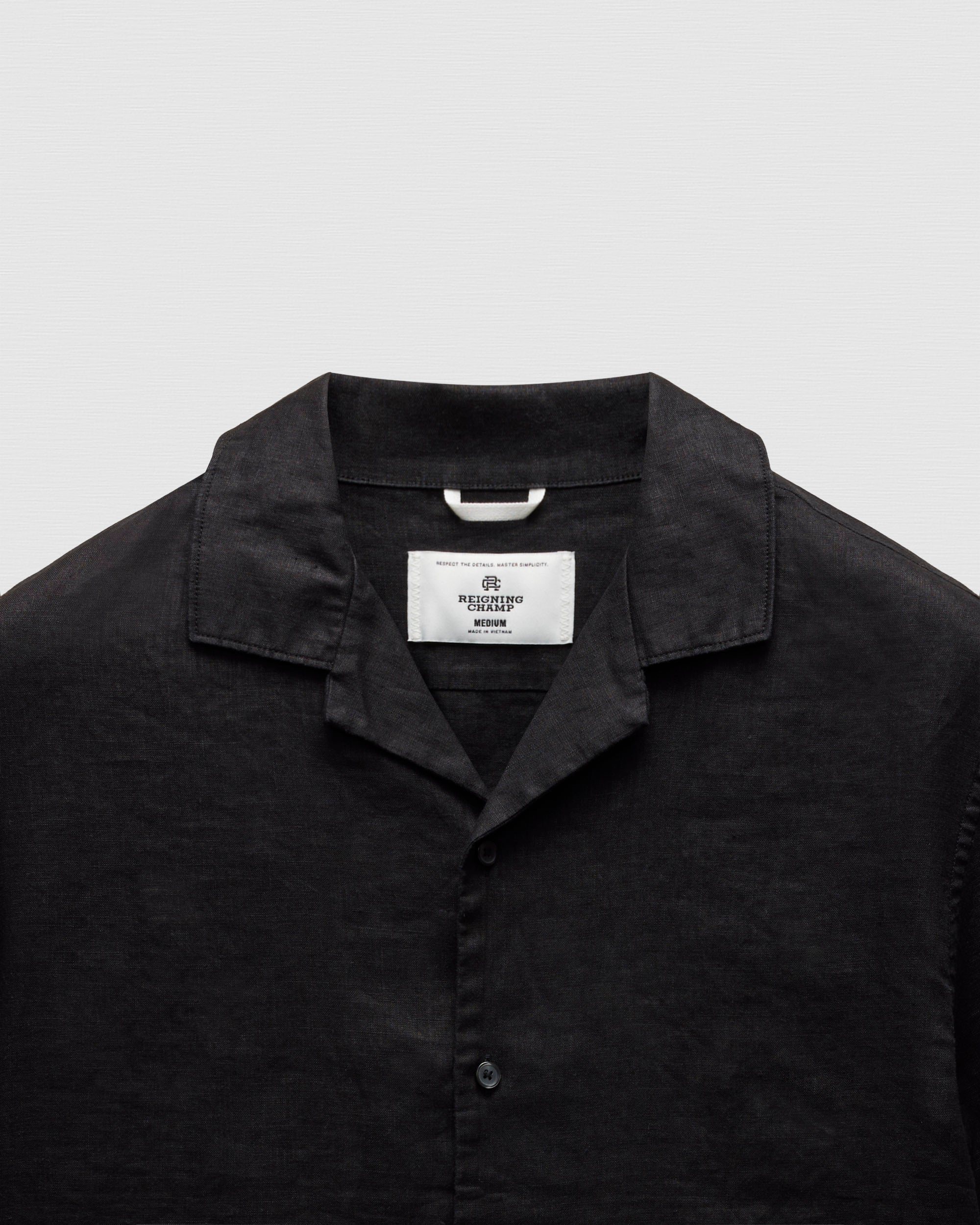 Linen Retreat Relaxed Camp Shirt - Image 8