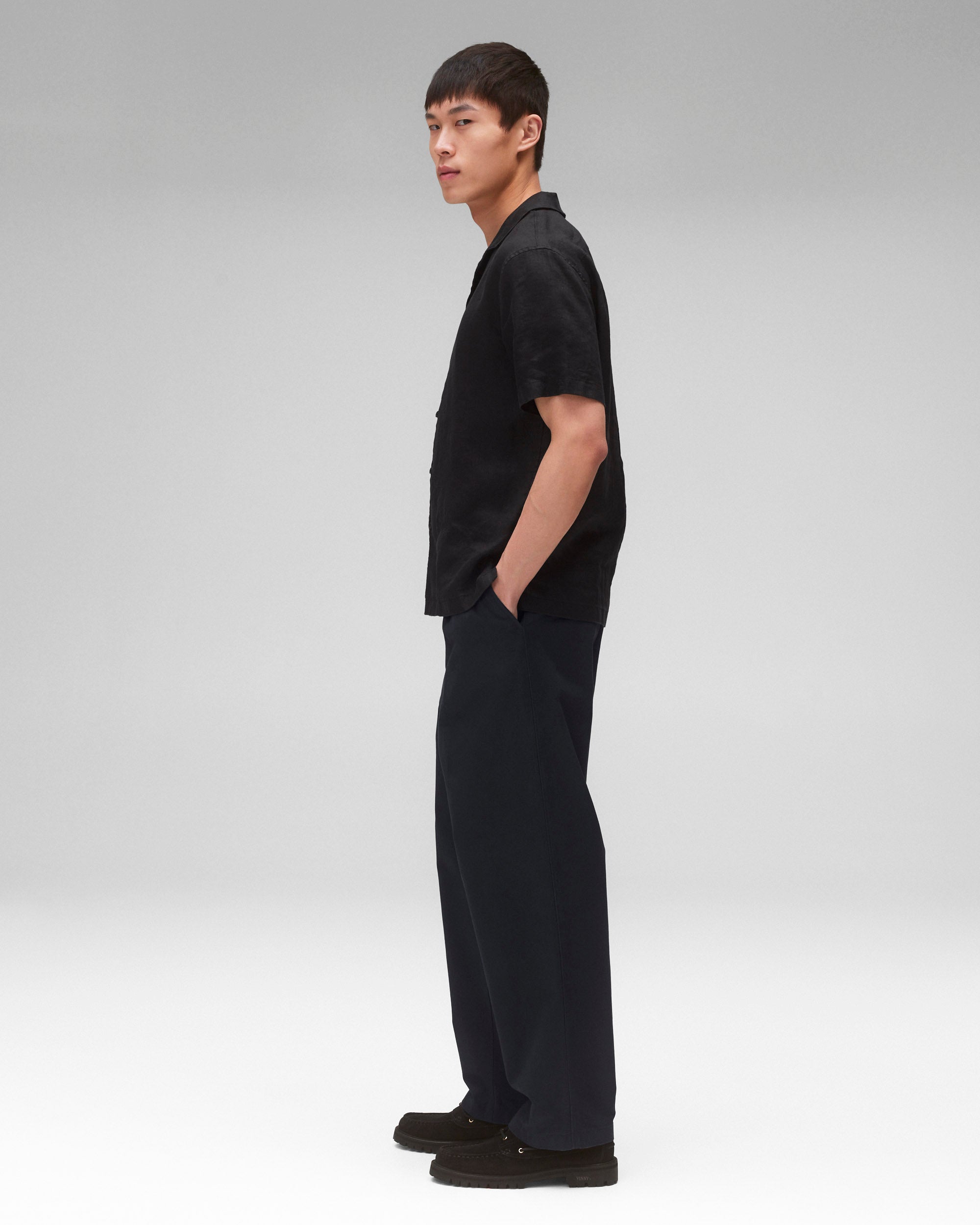 Linen Retreat Relaxed Camp Shirt - Image 4