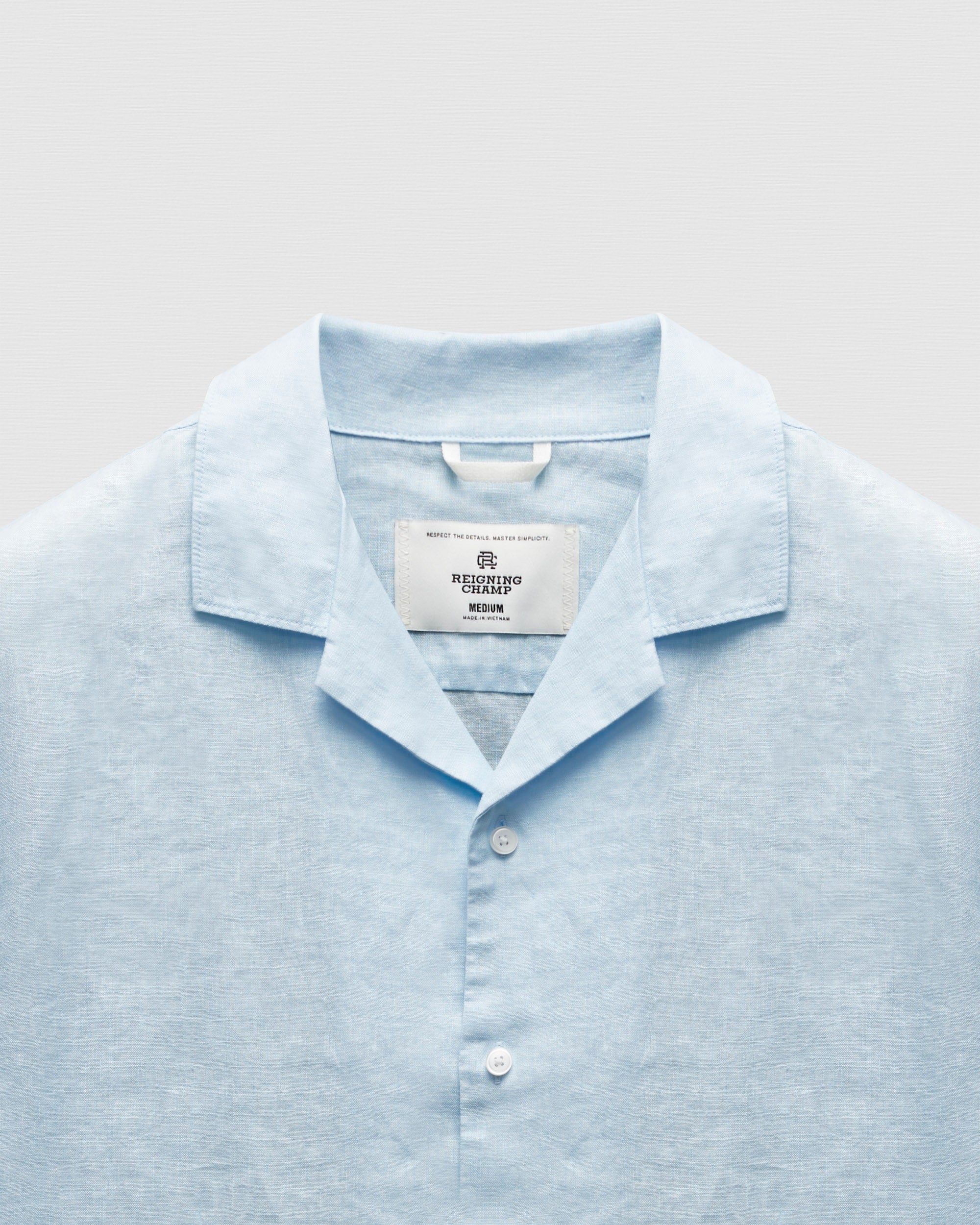 Linen Retreat Relaxed Camp Shirt - Image 8