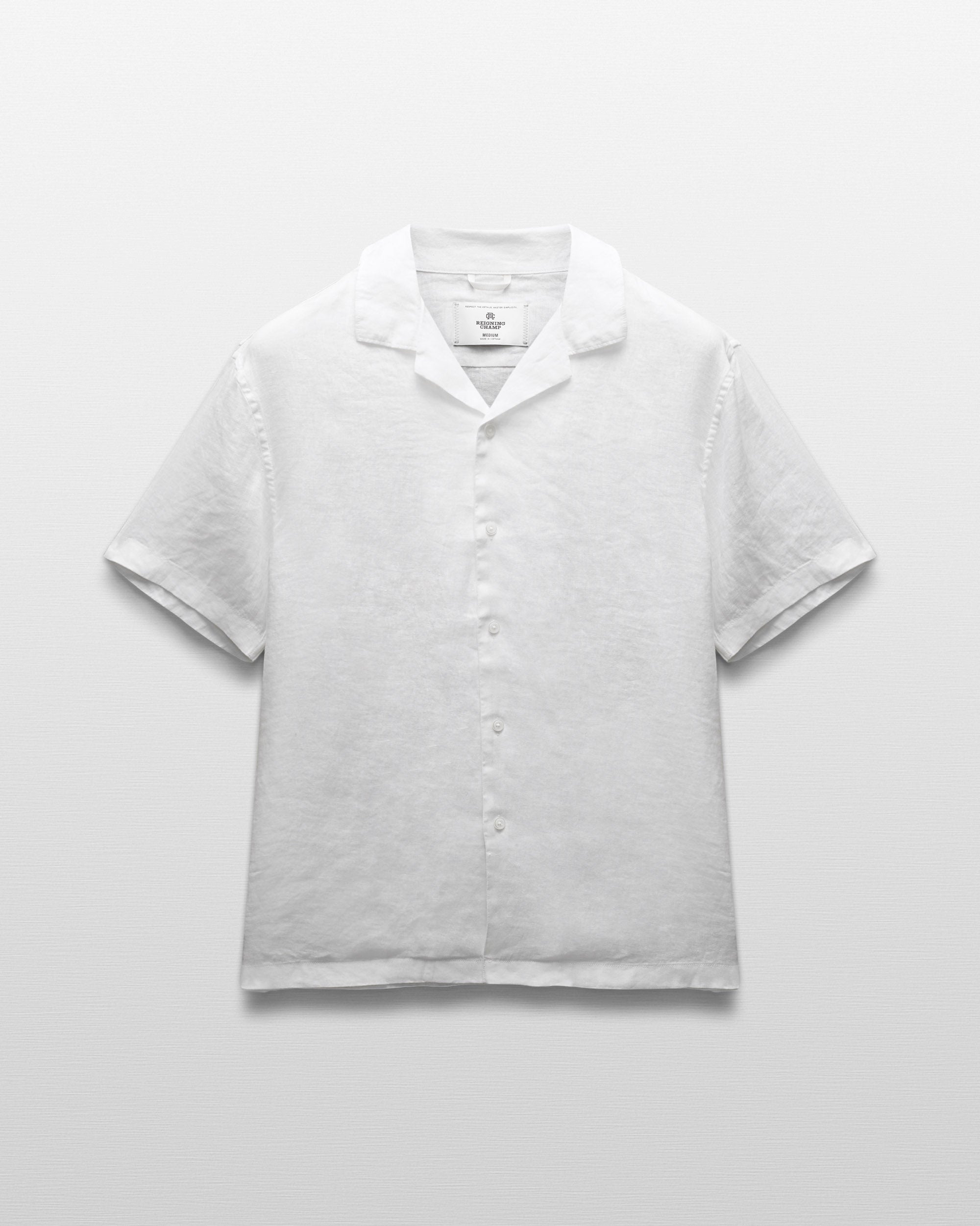 Linen Retreat Relaxed Camp Shirt - Image 7