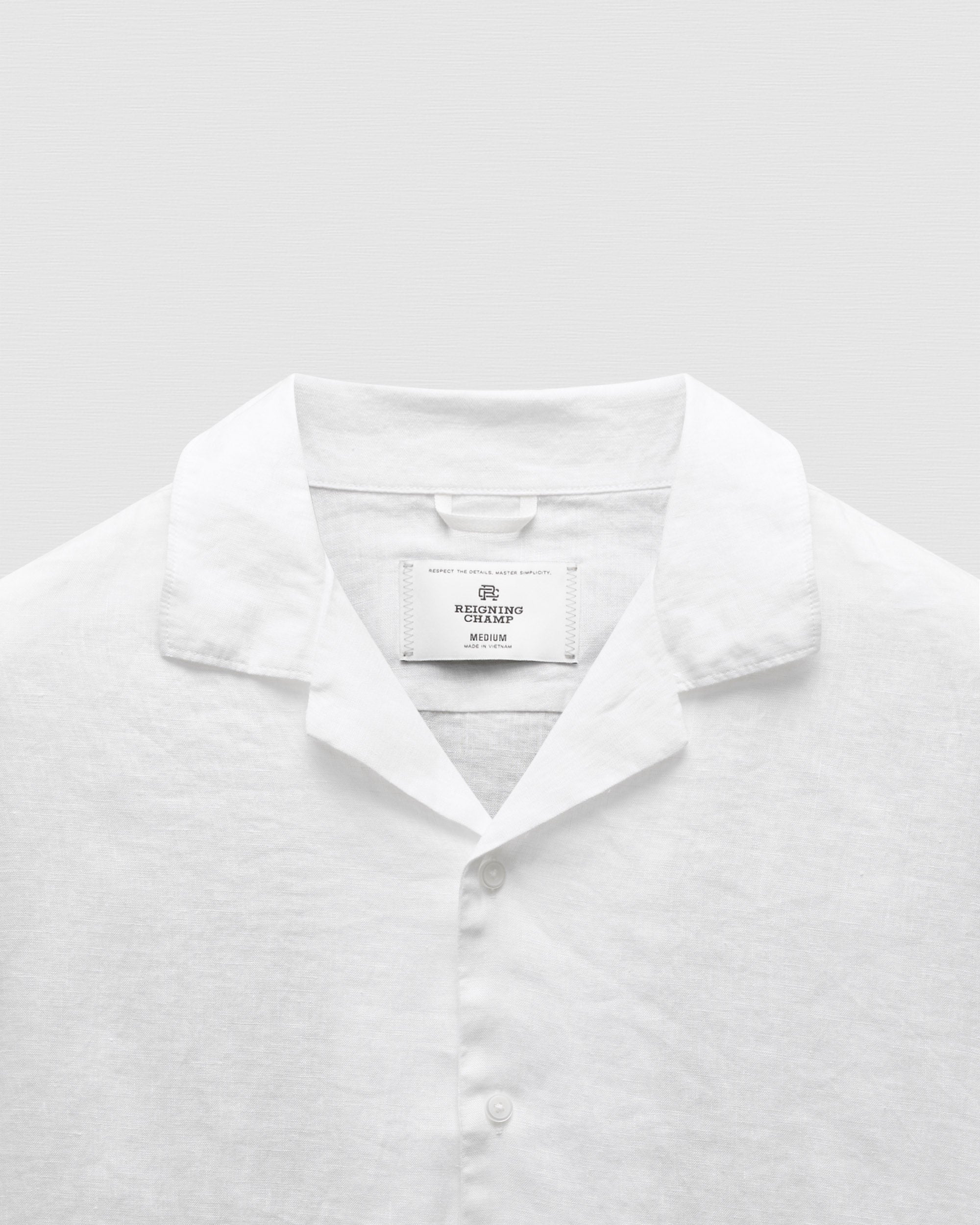 Linen Retreat Relaxed Camp Shirt - Image 8