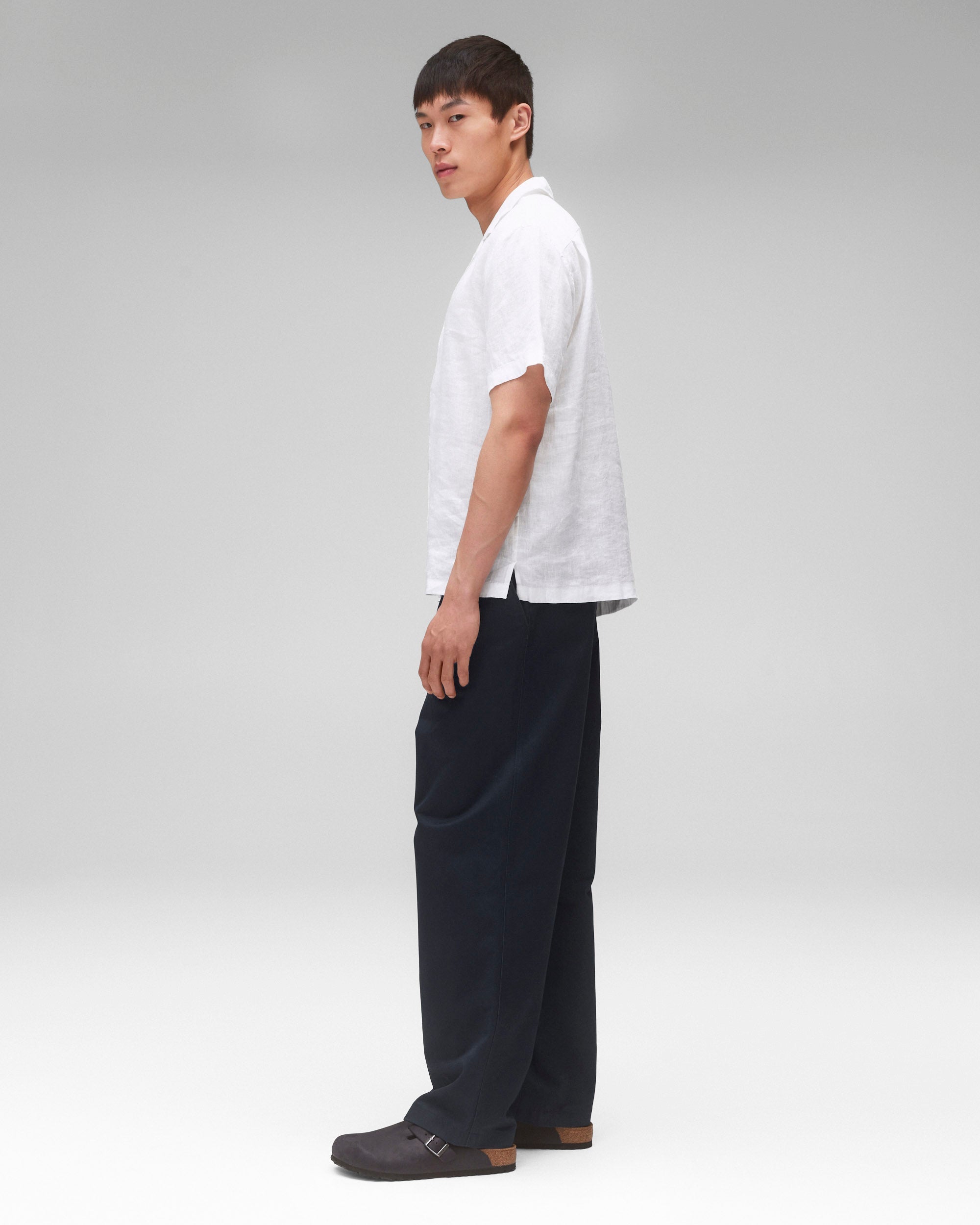Linen Retreat Relaxed Camp Shirt - Image 4