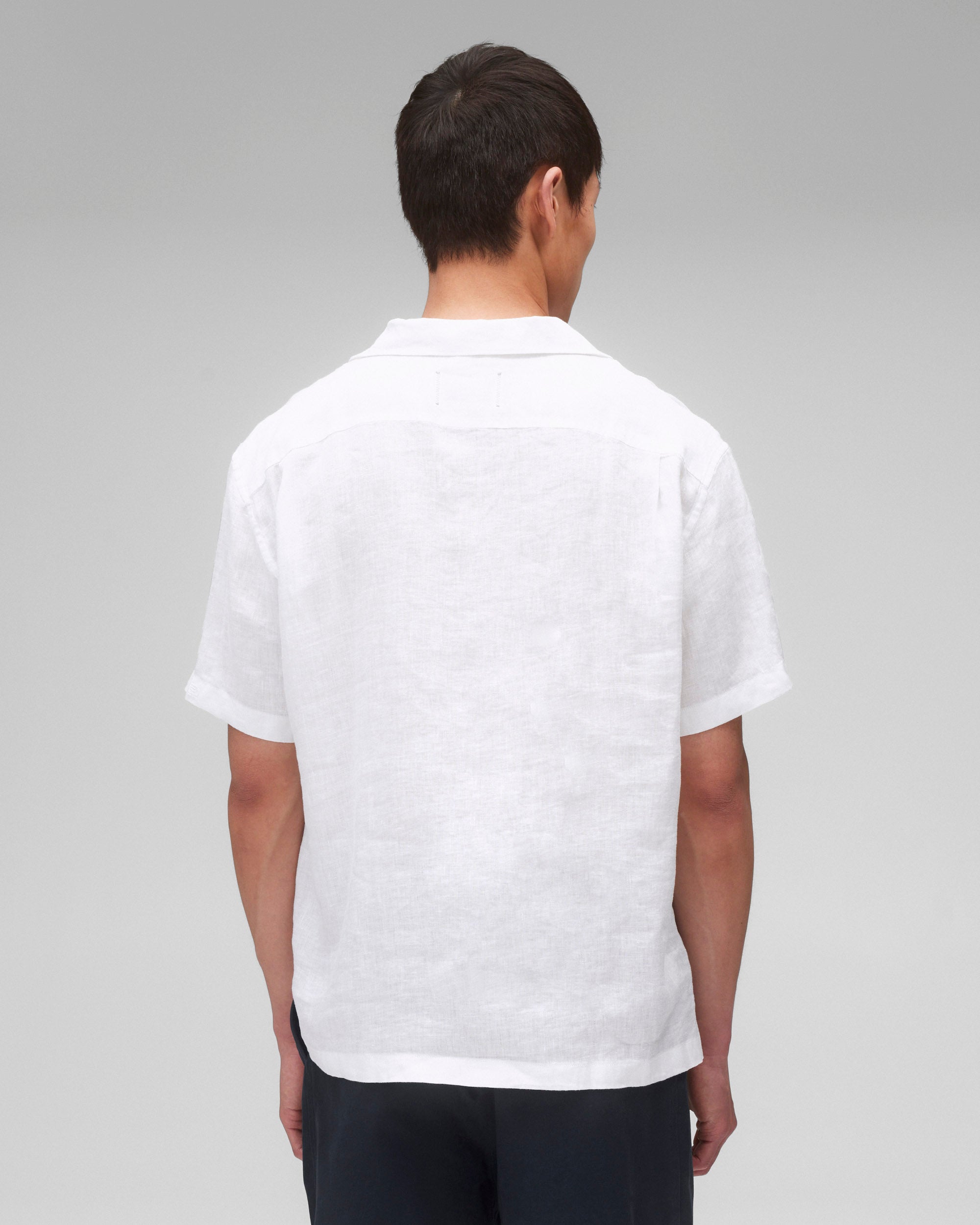 Linen Retreat Relaxed Camp Shirt - Image 5