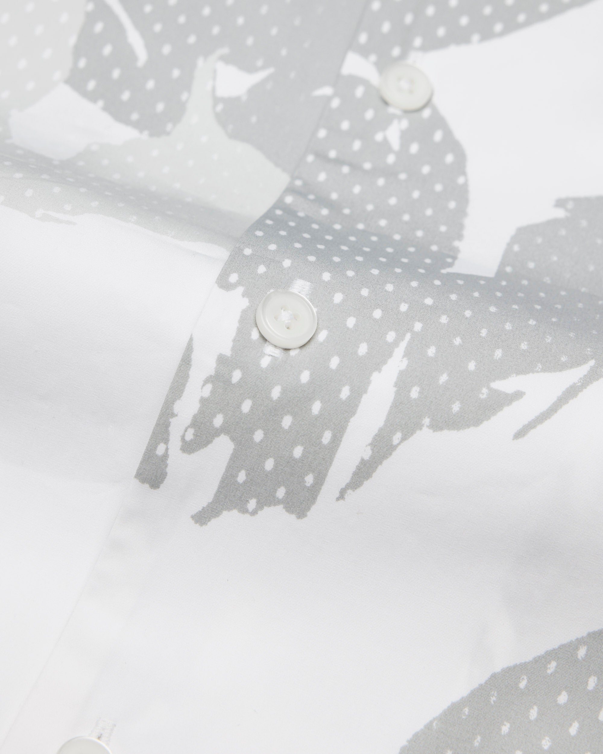 Cotton Poplin Botanical Relaxed Camp Shirt - Image 11